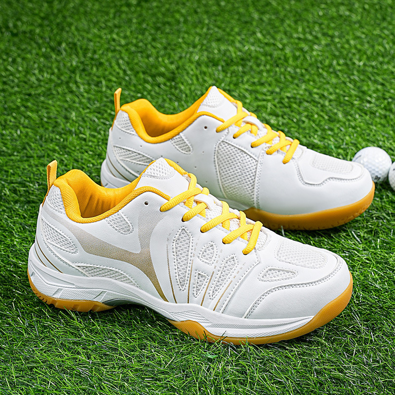 New Badminton Shoes Men's Breathable Non-slip Adult Youth Students Indoor and Outdoor Sports Training Feather Table Tennis Shoes