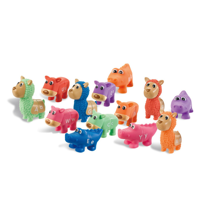 Cross-border Amazon export letter puzzle puzzle dinosaur letter matching toys cognitive early education baby toys