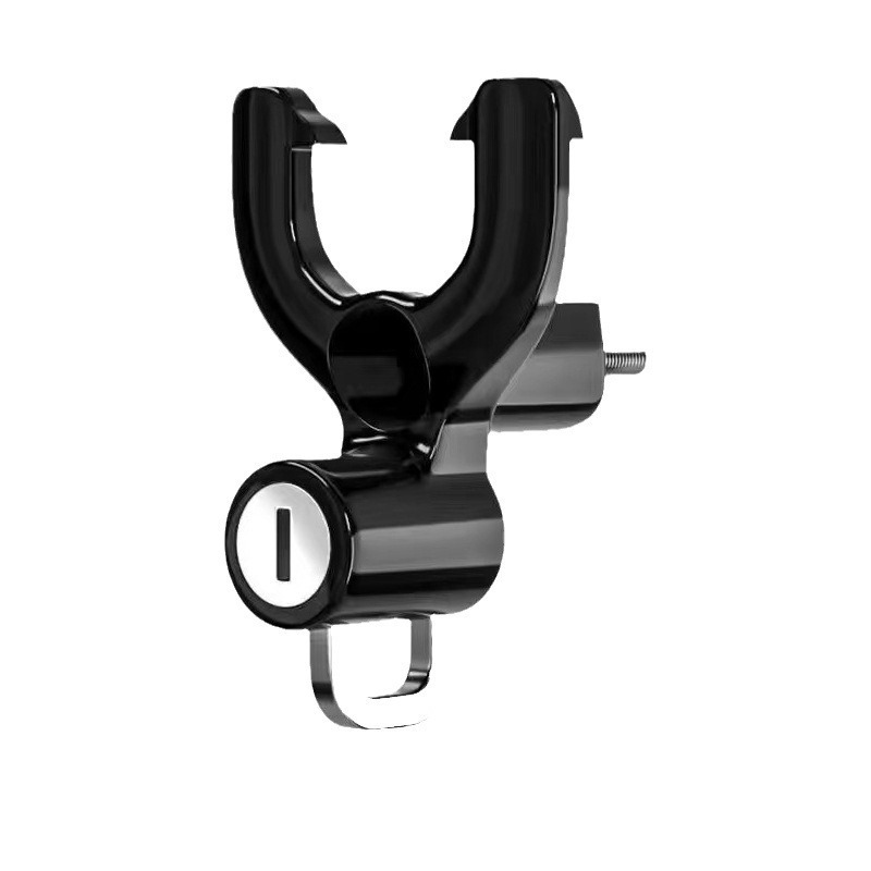 Electric vehicle hook lock bicycle front helmet lock hook battery car hook multi-function anti-theft universal lock