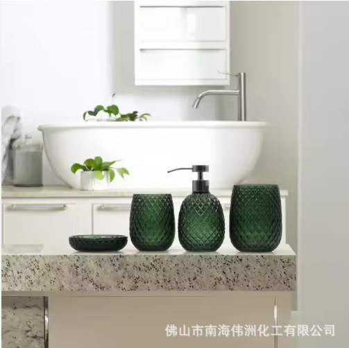 Роскошный набор из 4 предметов для ванной, премиум качество