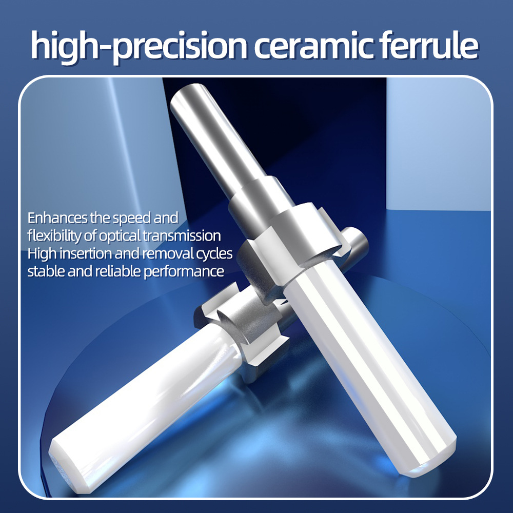 Engineering-Grade Telecommunication Fiber Optic Patch Cord Lszh Low-Smoke Halogen-Free Single-Mode Single-Core Pigtail Fiber Optic Cable Sc/Lc/Fc