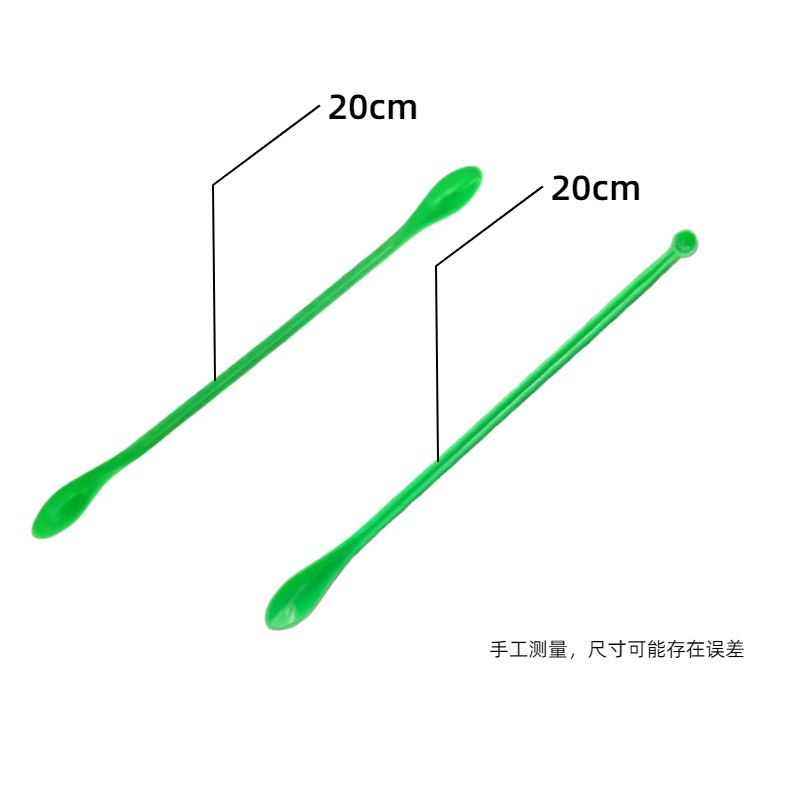 Plastic Medicine Spoon, Double-Headed Medicine Spoon, Single-Headed Medicine Spoon, Sampling Spoon, Micro-Quantity Medicine Spoon, Medicine Spoon Factory Direct Sales