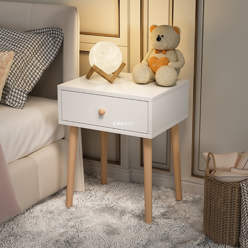 Тумбочка для подростков Маленькая тумбочка для детей Замена для спальни Простой маленький шкаф для хранения