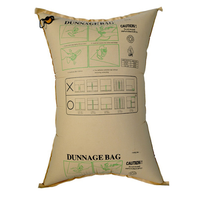 Container inflatable bag kraft paper composite filling gap protection anti-collision air column buffer anti-pressure air bag wholesale