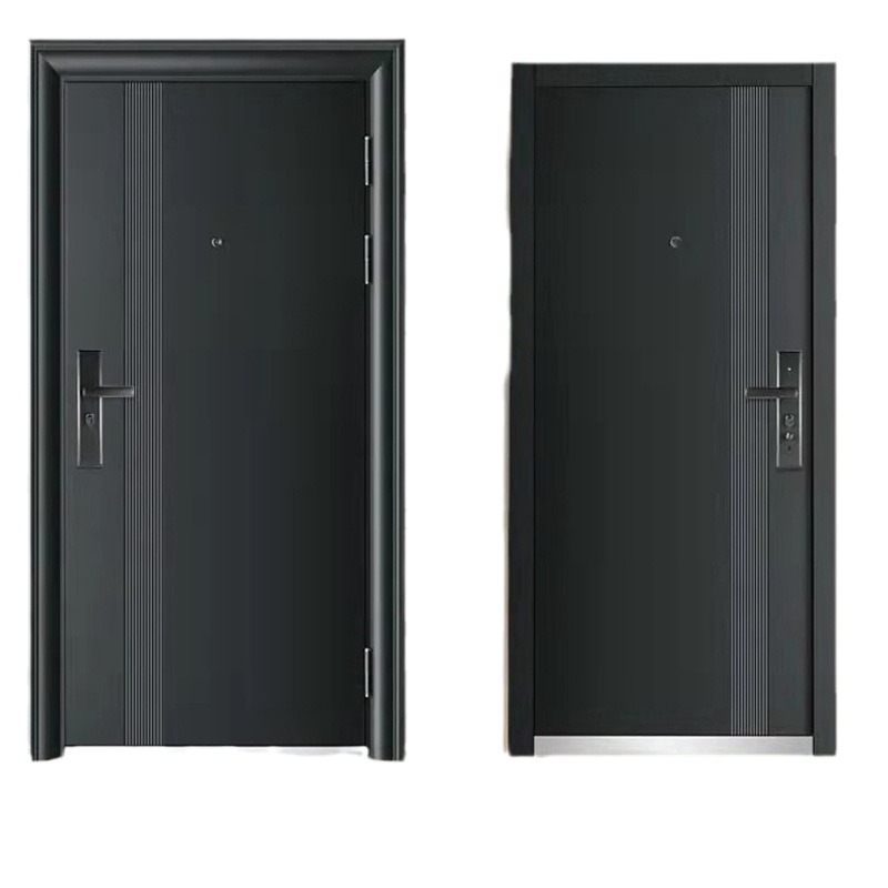 Factory spot security door engineering door flat simple apartment door rental door entry door fluorocarbon paint sunscreen door