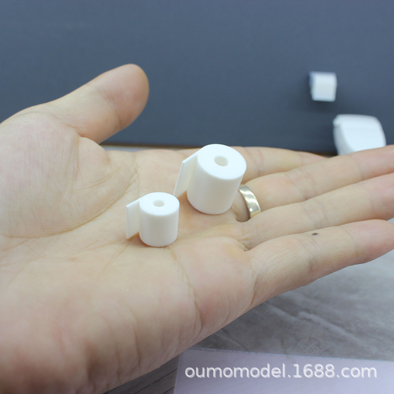 Dollhouse Miniature Food Toy Scene Model 12 Points Dollhouse Accessories Mini Tissue Roll Paper Holder