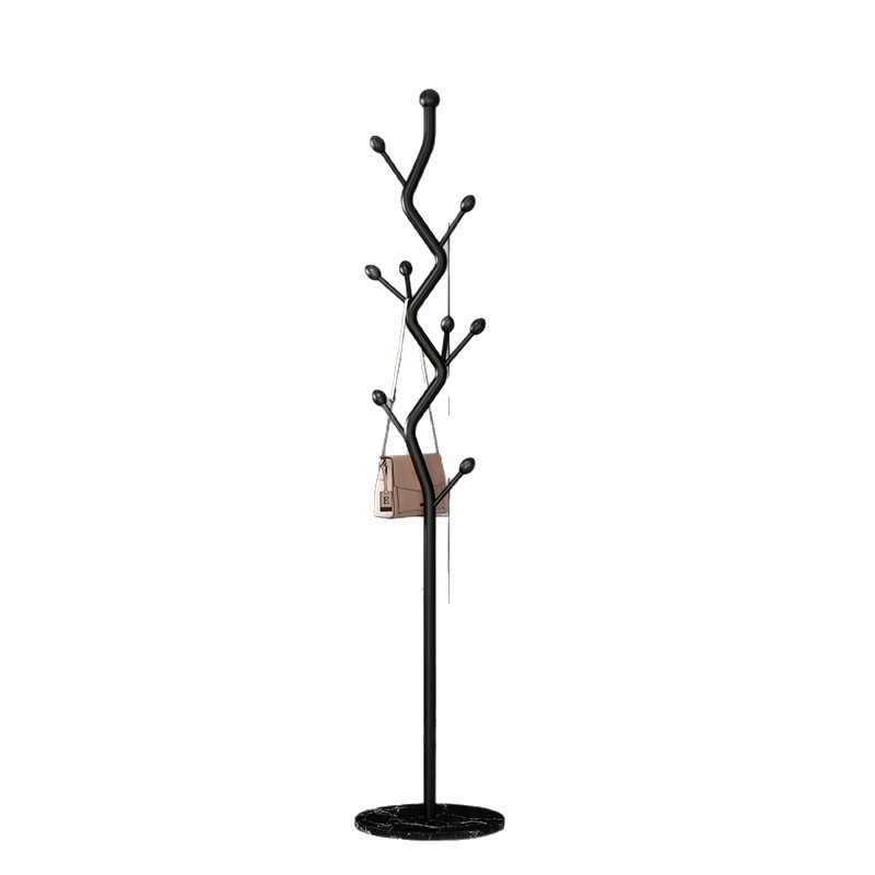 Nordic Club Hotel Coat Rack Floor-Standing Creative Art Rack Home Clothes Hanger High-End Light Luxury Bedroom