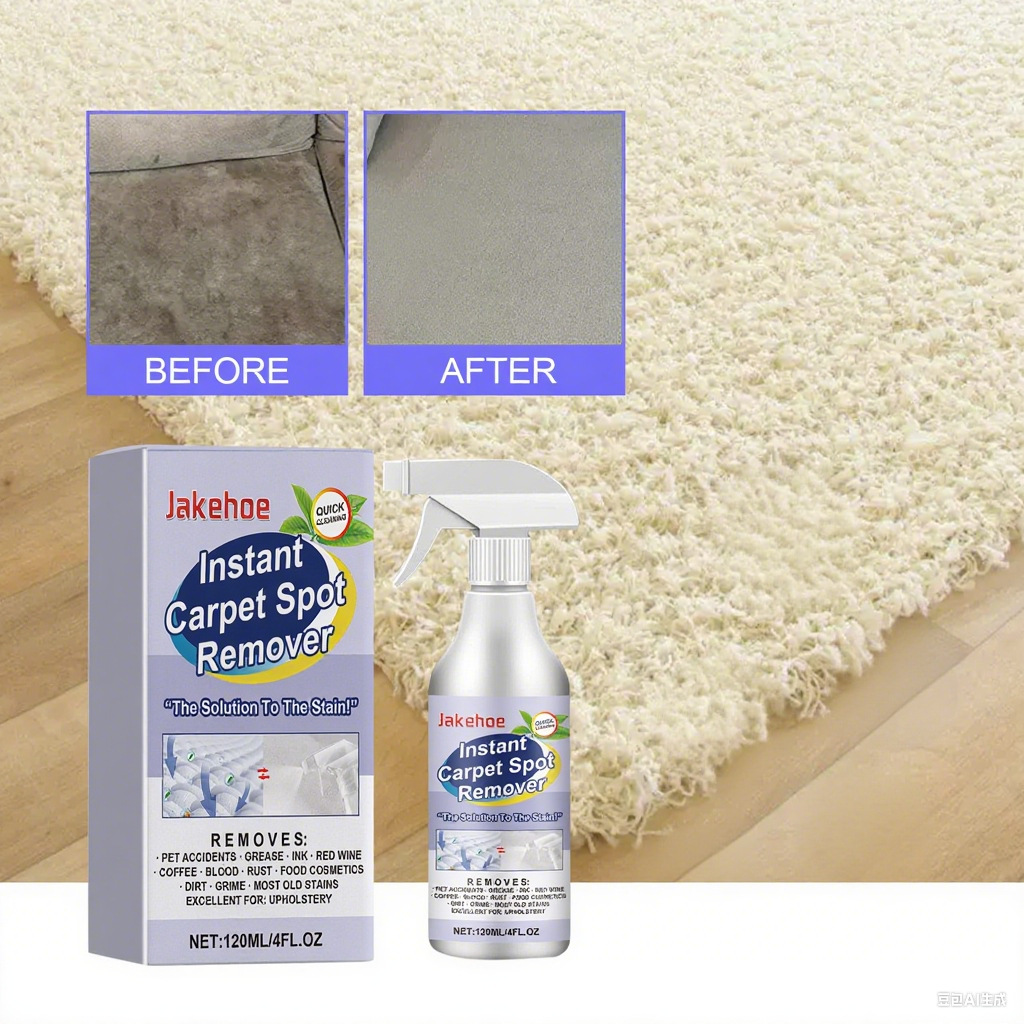 Очиститель пятен JAKEHOE, специальный для ковров, легкое удаление пятен, с долгим ароматом