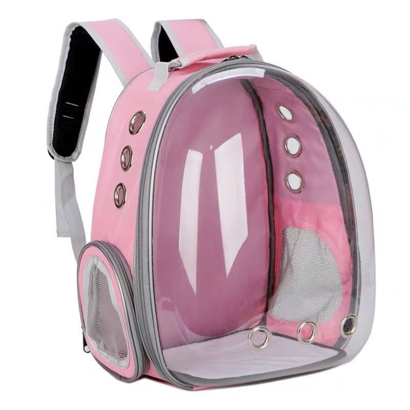 Cat Bag Outgoing Portable Space Pet Cabin Schoolbag Capacity Backpack Transparent Cat Backpack Cat Supplies Cat Cage