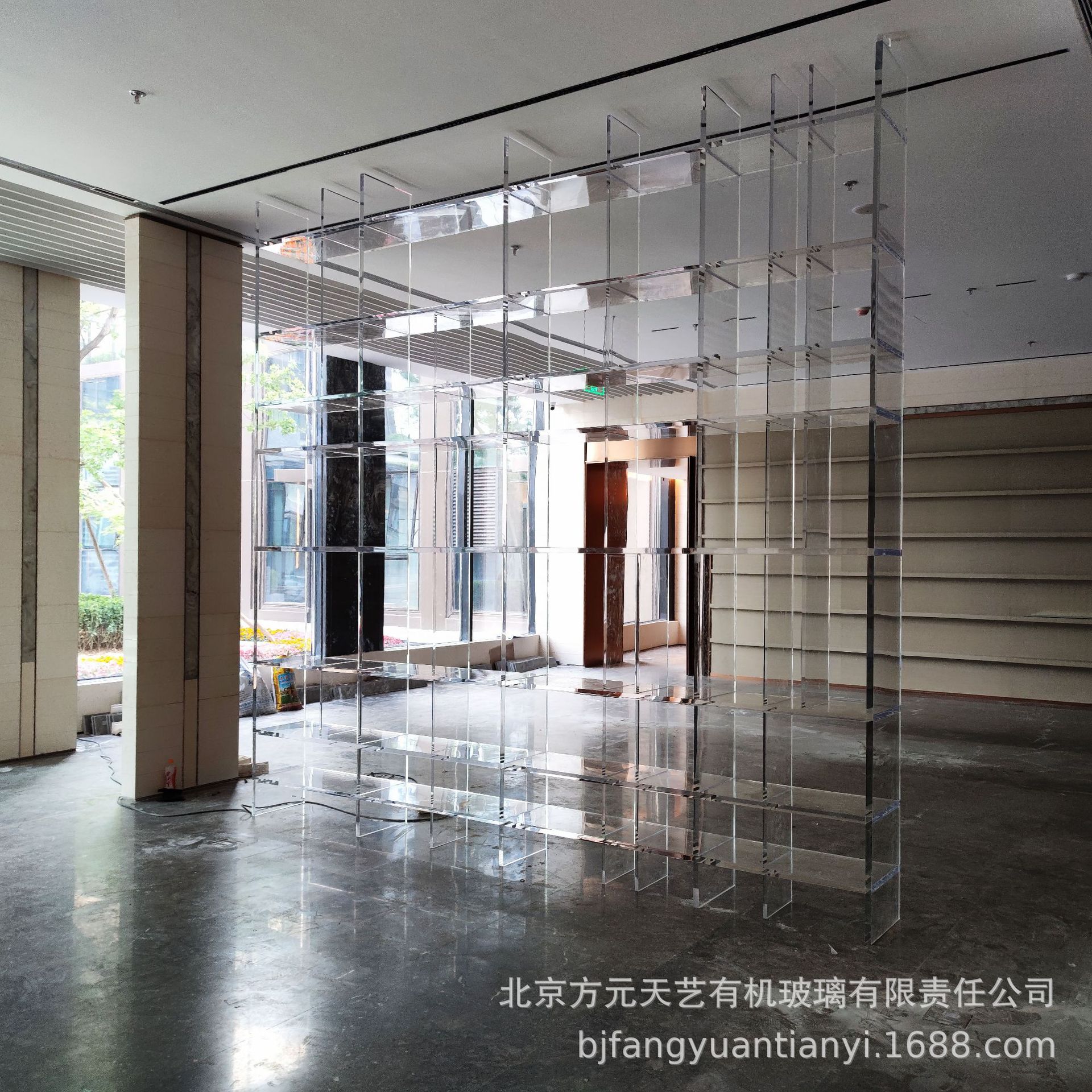 Transparent Acrylic Hotel Storage Cabinet Antique Rack Display Rack Restaurant Bar Decoration Display Cabinet Duobaoge