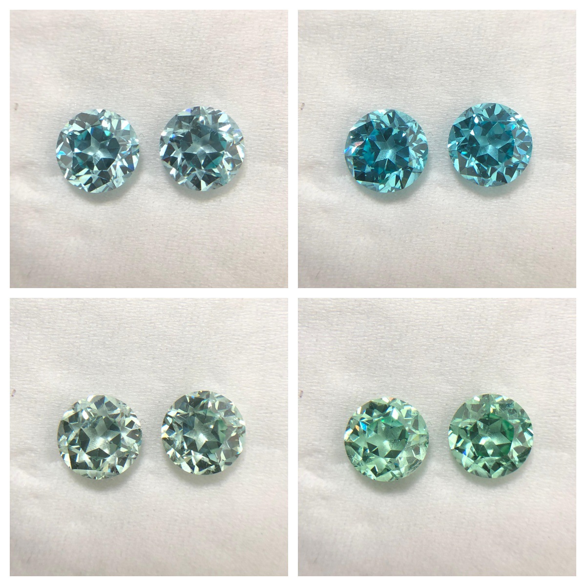6mm Star-Cut Zircon, Wuzhou Material, Popular 5A Quality Jewelry Main Stone, Versatile (Loose Stone)