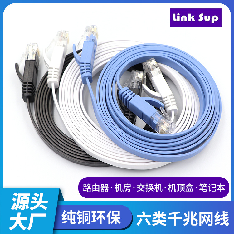 Неэкранированный сетевой кабель CAT6, 1 м, медный