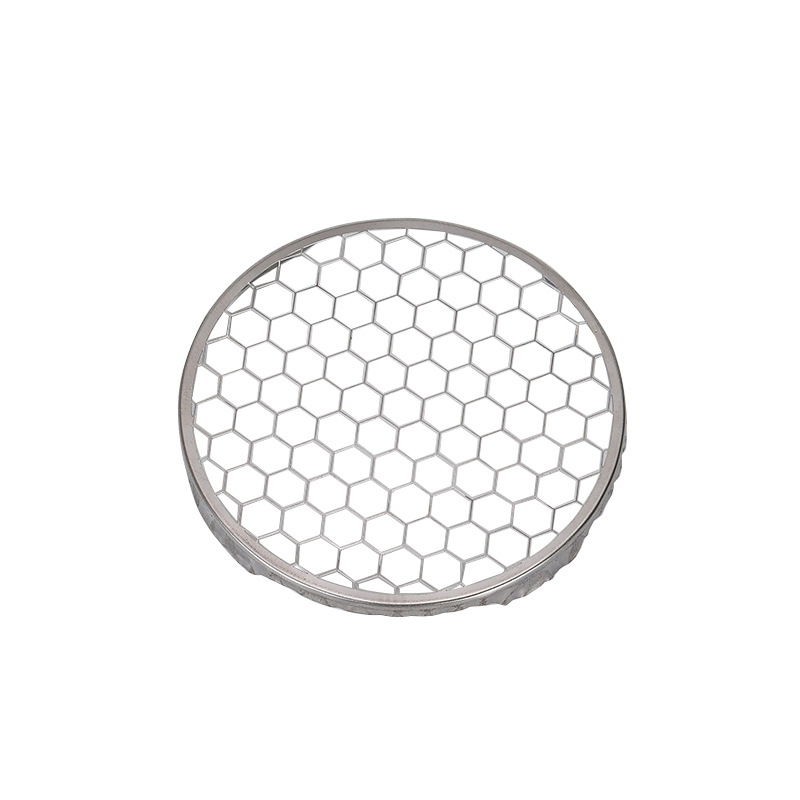 Stainless Steel Honeycomb Net Fragrance Pad Fireproof Line Fragrance Box Fragrance Rack Fragrance Holds Line Fragrance Insertion Household Incense Caster Point Fragrance Coil Net