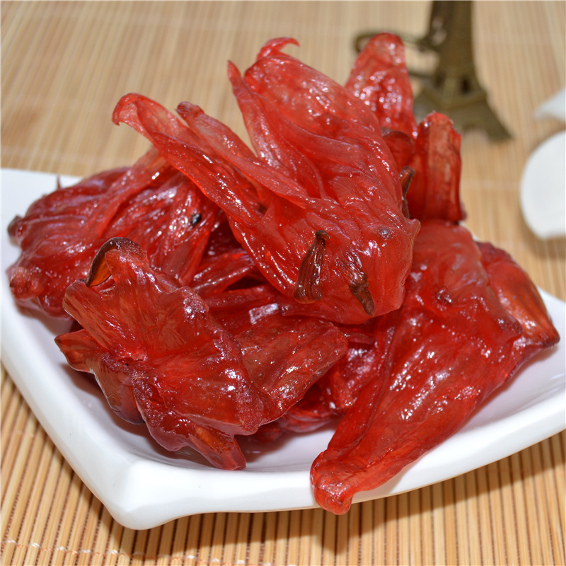 Roselle Preserved Roselle Dried Roselle 400g Canned Rose Preserved Candied Fruit Ready-To-Eat Manufacturer Delivered Wholesale
