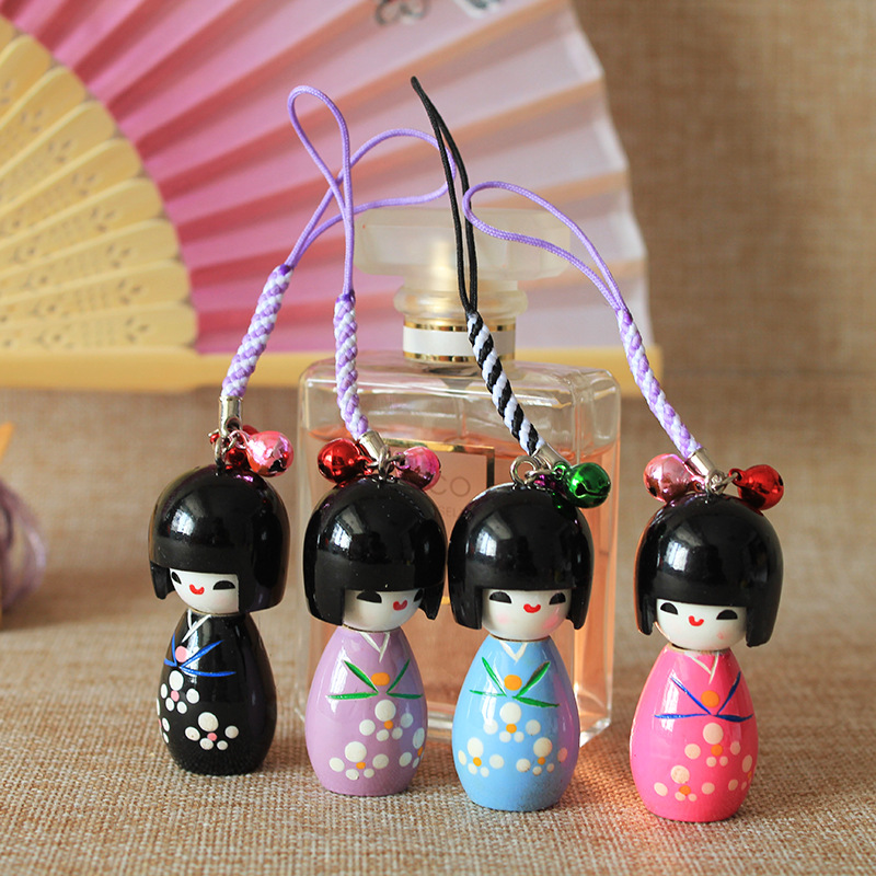 Puppet Pendants, Doll Ornaments, Kimono Dolls, Japanese Cuisine Sushi Restaurant Gifts, Mobile Phone Bags, Handheld Puppets