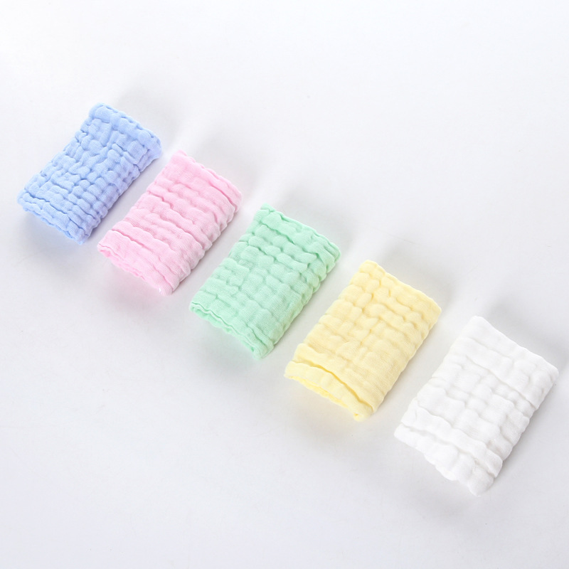 30*30 Six-Layer Gauze Square Towel Newborn Baby Towel Towel Cotton Gauze Kidsren's Towel Gauze Saliva Towel