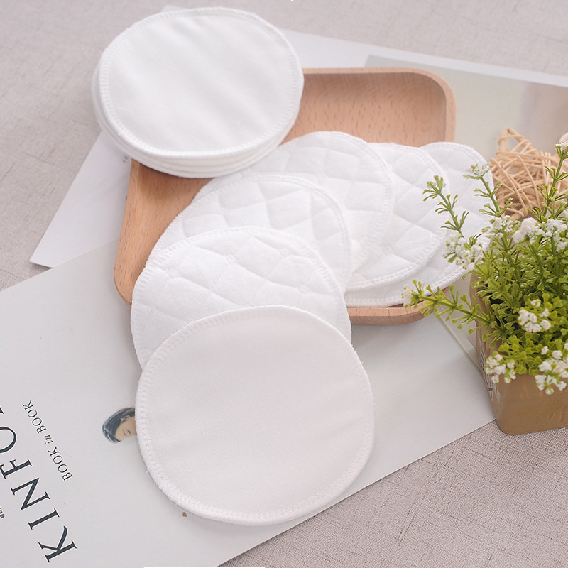 Feige Ecological Cotton Anti-Overflow Breast Pads Three-Layer Pure Cotton Washable and Reusable Anti-Overflow Breast Pads for Pregnant Women Manufacturer