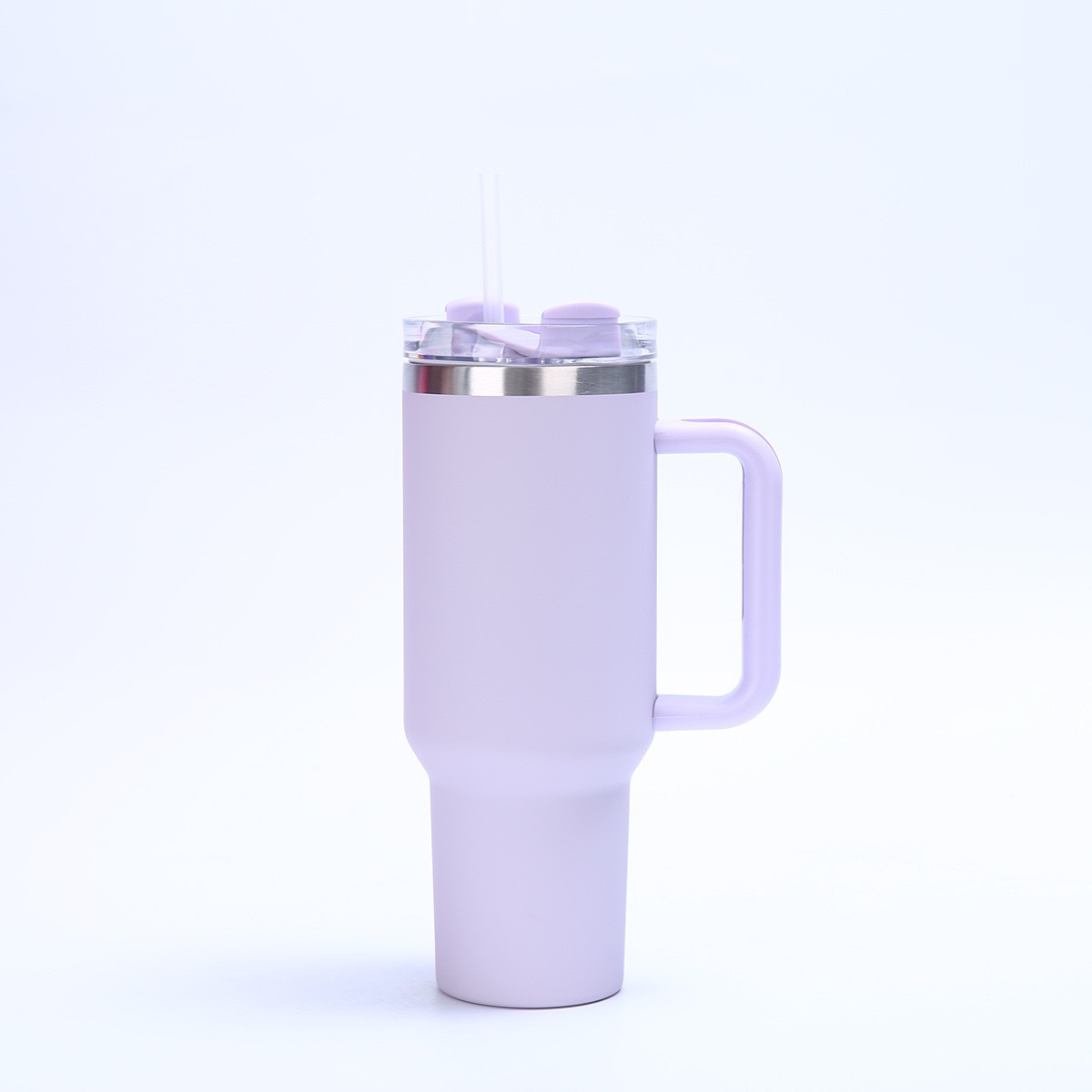 Cross-border ebay hot-selling Stanley thermos cup with stainless steel car cup double ice cup suction tube cup