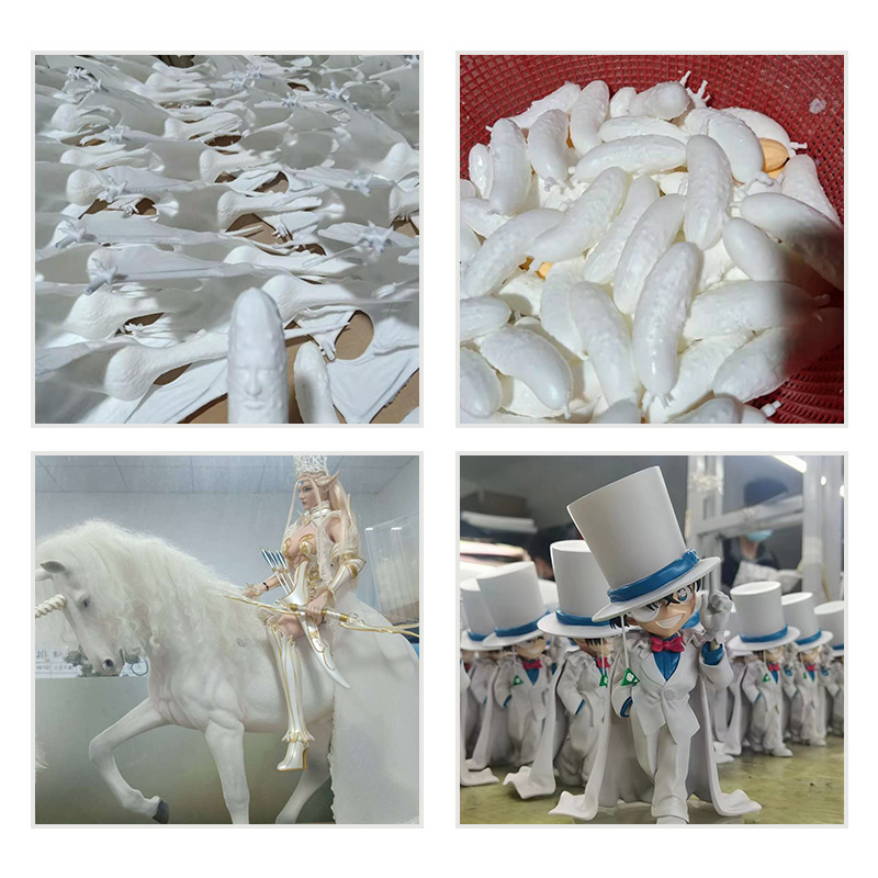 Polyurethane Resin Ab Water 8014 Pure White Flip Mold Ab Water Pu Anime Hand Model Quick Molding Ab Material