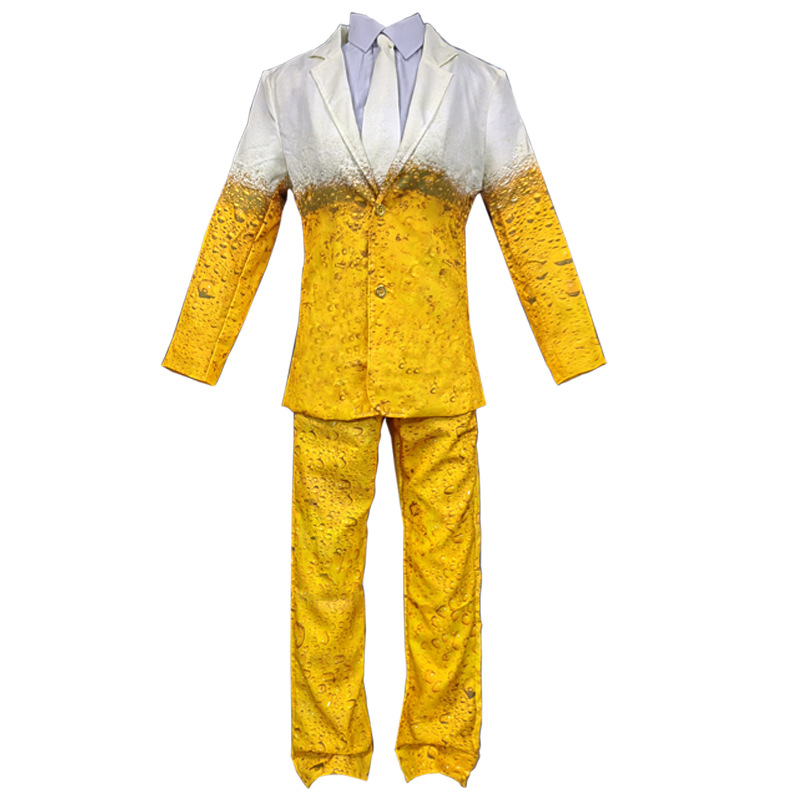 Cosplay Clothing Men's Carnival Performance Clothing 2025 Munich Oktoberfest German Cross-Border Traditional Beer Clothing