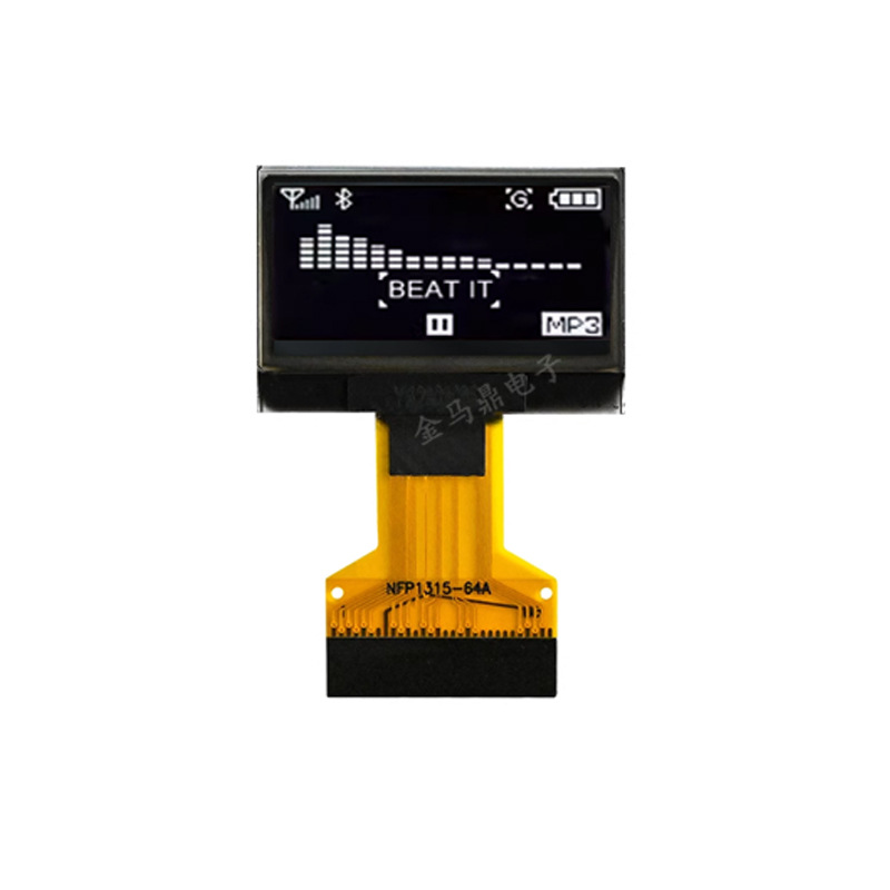 Narrow Bezel 0.96inch Oled Display Ssd1315 Driver 12864 Lcd Screen Serial Screen Fpc Plug-In Version