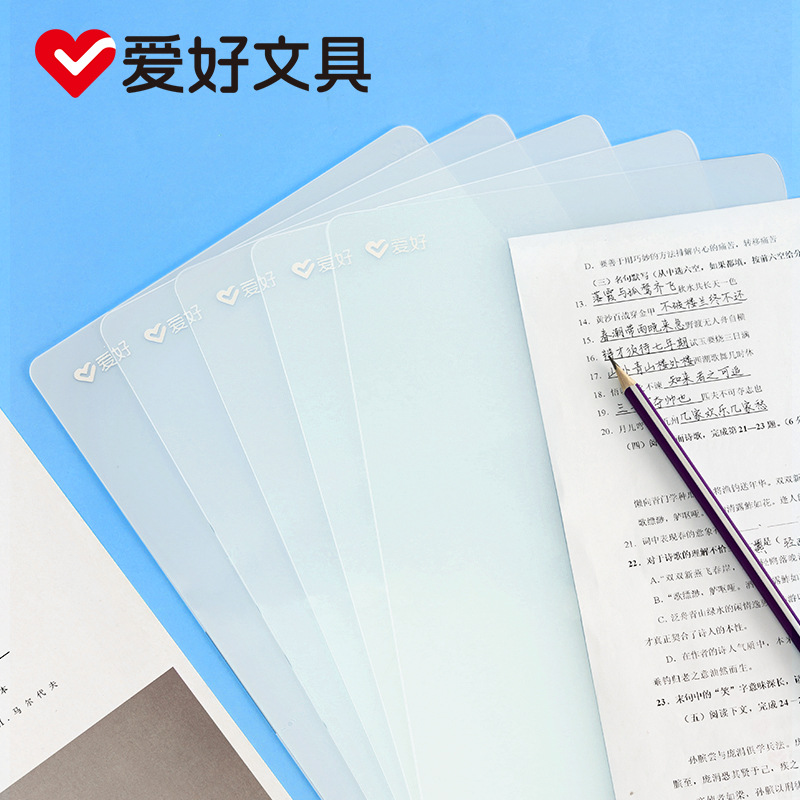 Transparent Exam Pad Hobby Student Exam Pad Paper Board Drawing Writing Board PVC Desktop Kidsren's Desk Pad