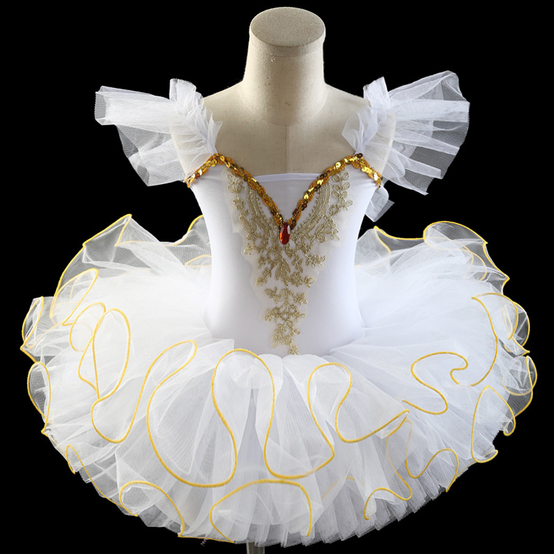 New Ballet Costumes for Girls, Tutu, Suspender Gauze Skirt, Kidsren's Tutu Skirt, Little Swan Dance, Tu Xichen