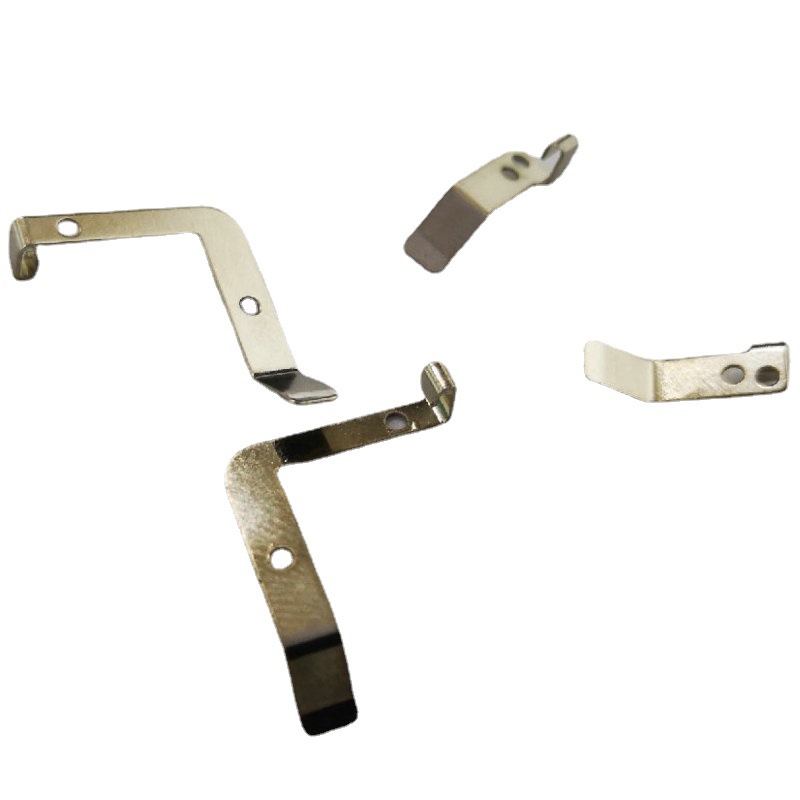 Manufacturer Processing Power Plug Telescopic Shrapnel Fixed Hardware High Elastic Shrapnel V-shaped Stainless Steel Telescopic Shrapnel