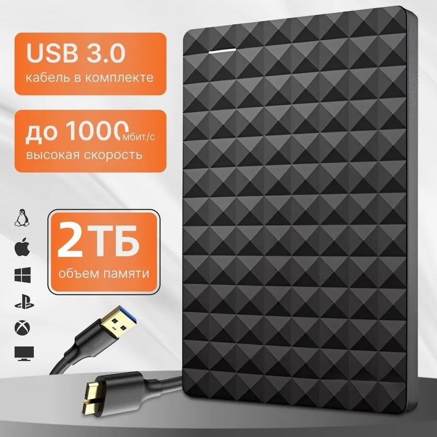 Оптовая продажа мобильных жестких дисков кросс-браузерная электронная коммерция расширение 4Т 2Т внешний жесткий диск 1Т мобильный телефон компьютер большой емкости