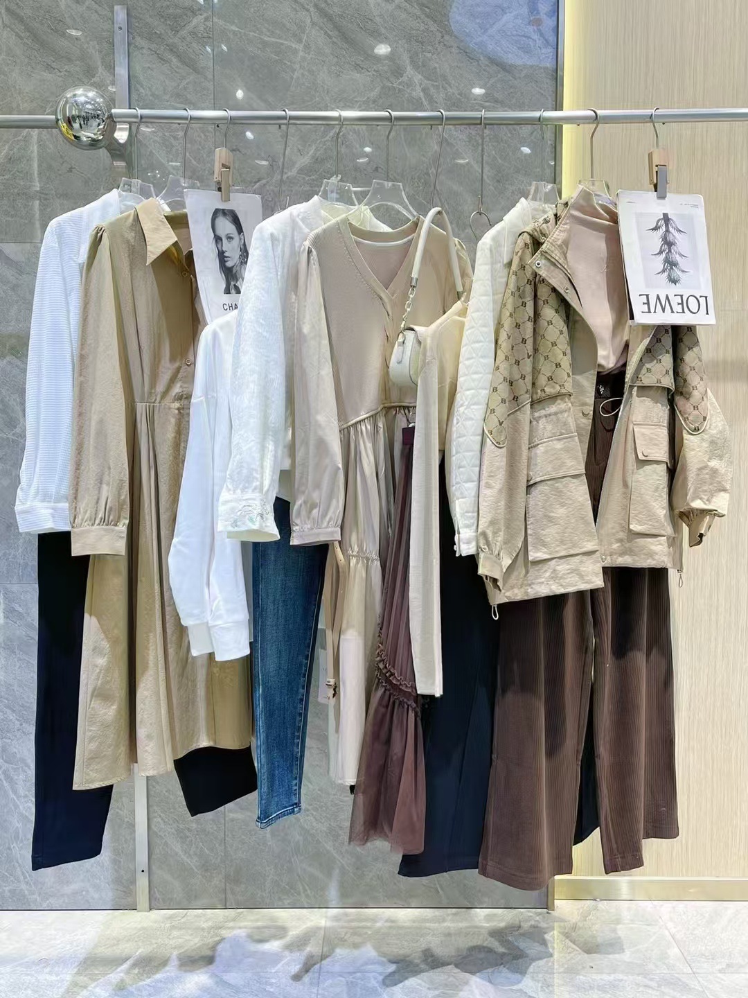 Yobu Withdrawal Cabinet Brand Women's Wear Thirteen Lines Spring Pack Casual Cotton and Linen High Goods Live Supply Chain