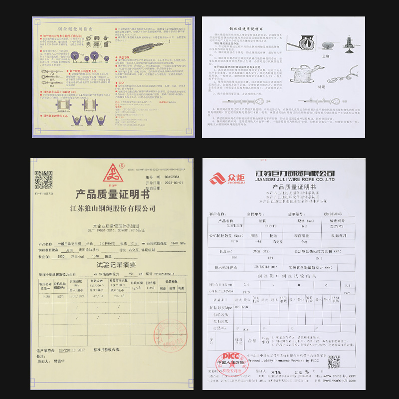 Oil-Based Steel Wire Rope 37 Wire Hemp Core Soft Rope Wear-Resistant Driving Reel Gantry Crane 7.7mm Unloading Platform