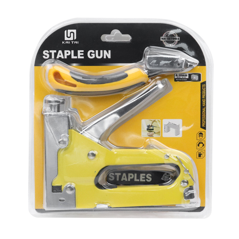 Three-use Nail Gun Manual Nail Slot Artifact Code Nail Gun Woodworking Board Furniture Sofa Household Nail Shooter Nail Shooter