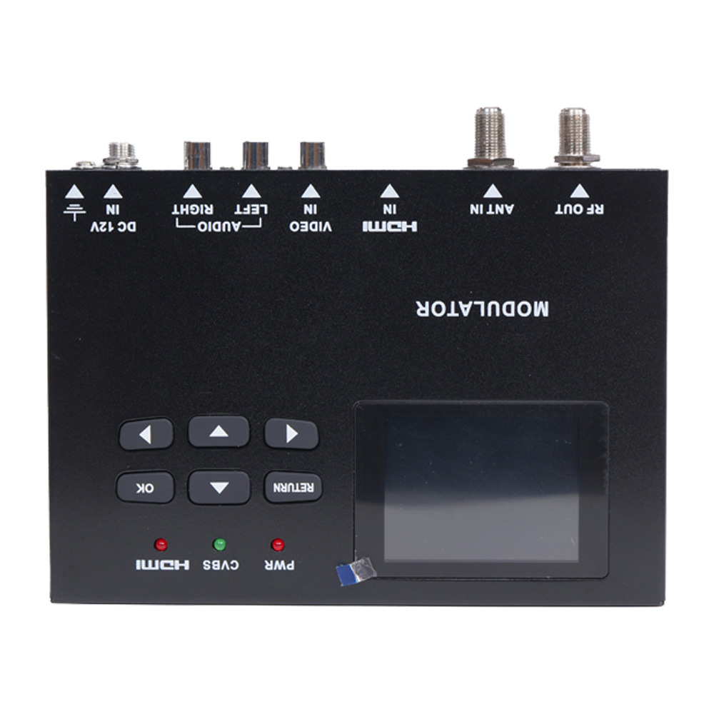 Одноканальный HD модулятор HDMI вход, RF выход для гостиничного ТВ