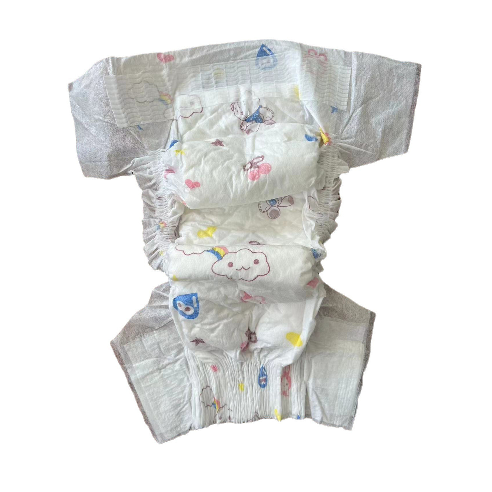 Foreign Trade Cross-Border E-Commerce Baby Diapers Exported to Ghana Guinea Africa South America Middle Eastern Baby Diapers