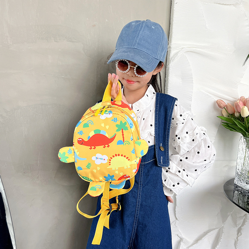 Foreign trade kindergarten backpack cartoon cute little dinosaur children backpack 1-3-5 years old kindergarten backpack