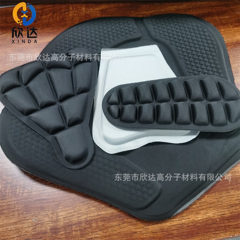 Sponge backpack inner pad high density EVA cold hot pressing decompression cushion support filled foam hot pressing back cushion