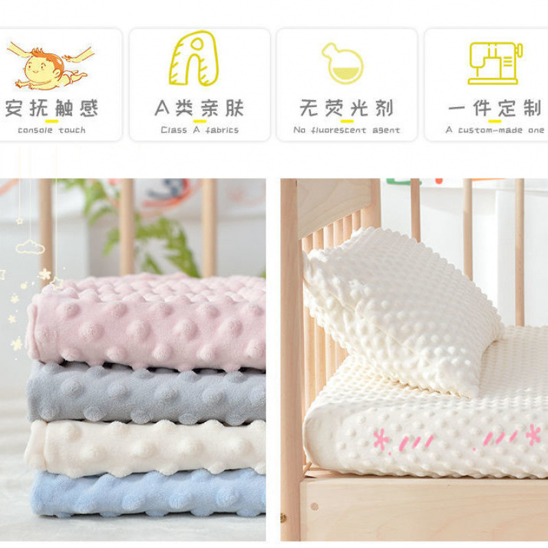 Baby Crib Bedding, Bean Velvet Fitted Bed Sheets, Kidsren's Kindergarten Bed Sheets, Fleece-Lined Splicing Bed, Support Free Shipping for One Piece