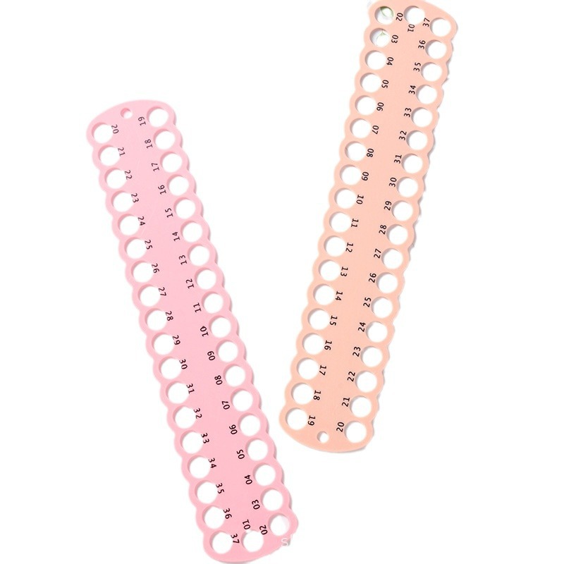 Cross stitch plastic threading board color winding board large hanging board embroidery tool threading board threading board