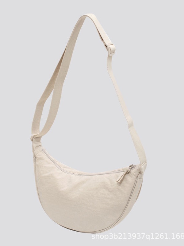 Сумка На Плечо Японского Стиля Осень Женская 2025 Новая Кроссбоди Универсальная Подмышечная Сумка Полумесяц Модная Сумка Думплинг