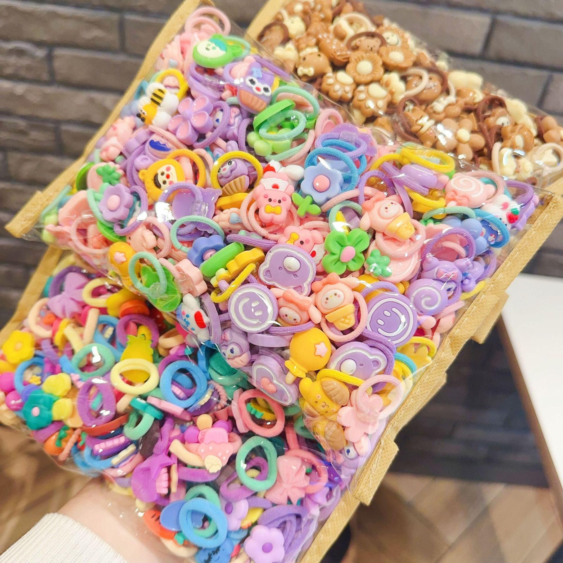 Маленькое кольцо для детей резинка для волос оптом