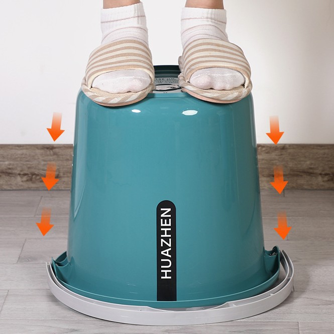 Water Bucket Basin suit Household Large Water Storage Plastic Bucket Portable Thickened Student Dormitory Laundry Washbasin