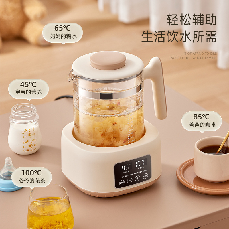 German Brand Zigkon Thermostatic Water Kettle Household Baby Milk Conditioning All-In-One Milk Warmer Water Kettle Multi-Functional Health Water Kettle