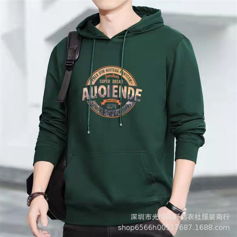 Autumn and winter new men's sweater foreign trade clothing men's loose fleece-lined men's pullover cardigan sweater stall batch