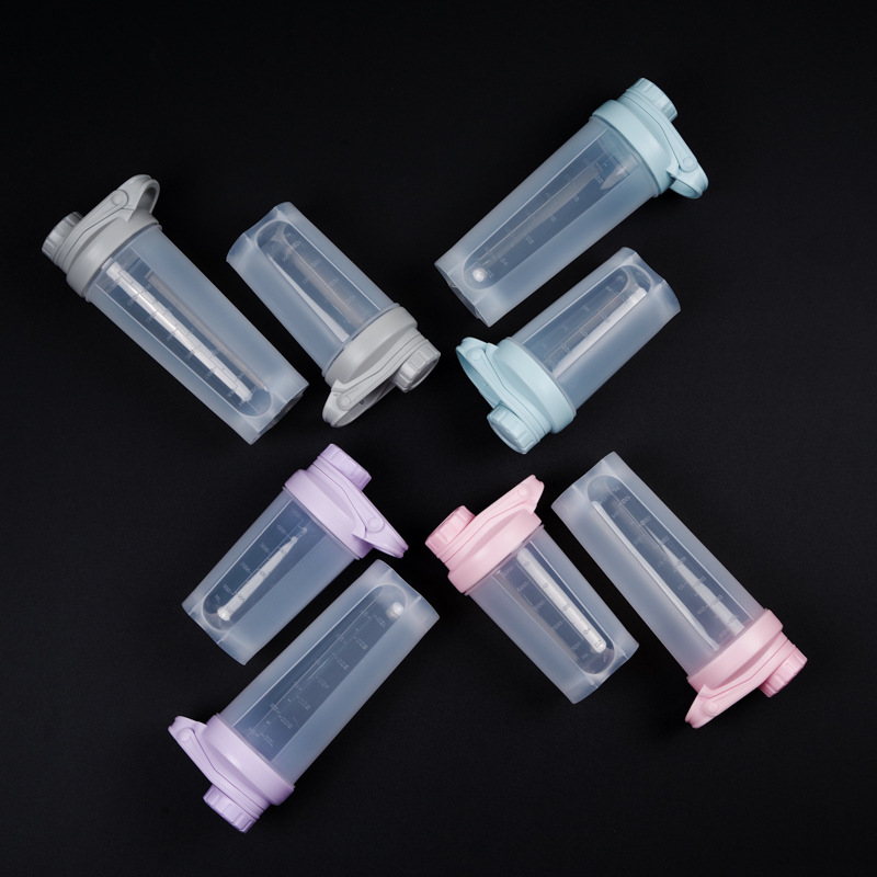 Large Handle Shaker Cup Sports Water Cup Outdoor Milkshake Cup 700ml Spot Can Be Customized with Shaker Sealing Ring