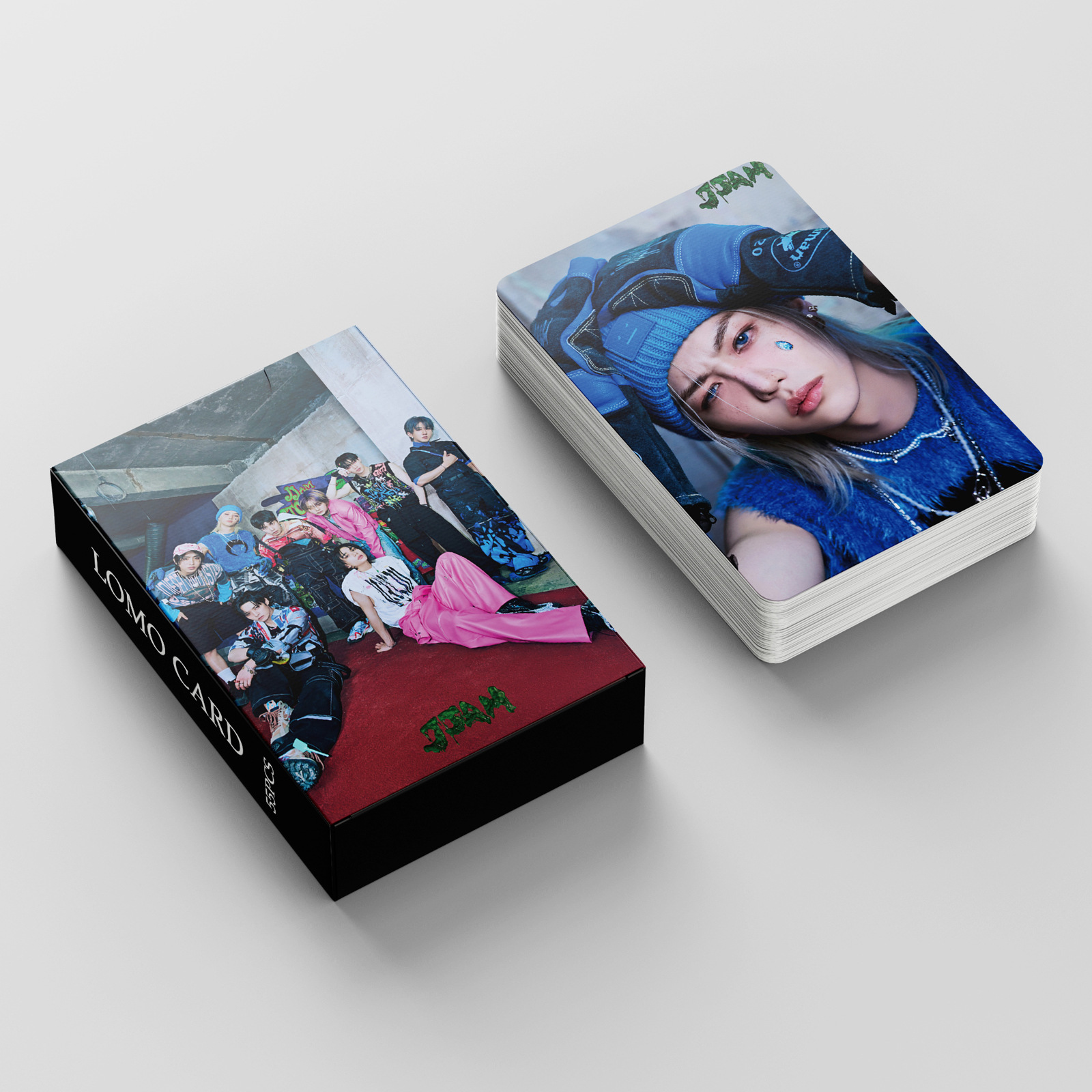 в наличии карточка Stray Kids JJAM карточка FELIX Хуан Сюаньчэнь Фан Могу ли я .N Ли Мин Хао Ли Лунь Фу