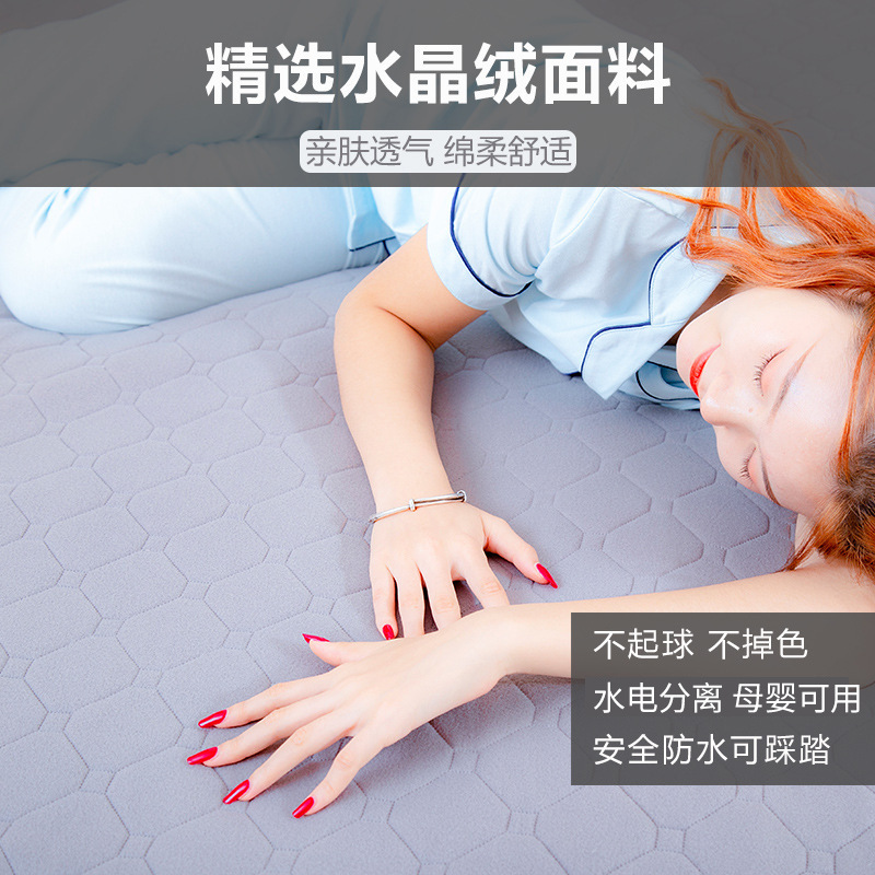 Plumbing Constant Temperature Intelligent Electric Blanket Double Double Control Heating Blanket Temperature Adjustment Three-Person Household Dormitory Water Circulation Electric Mattress