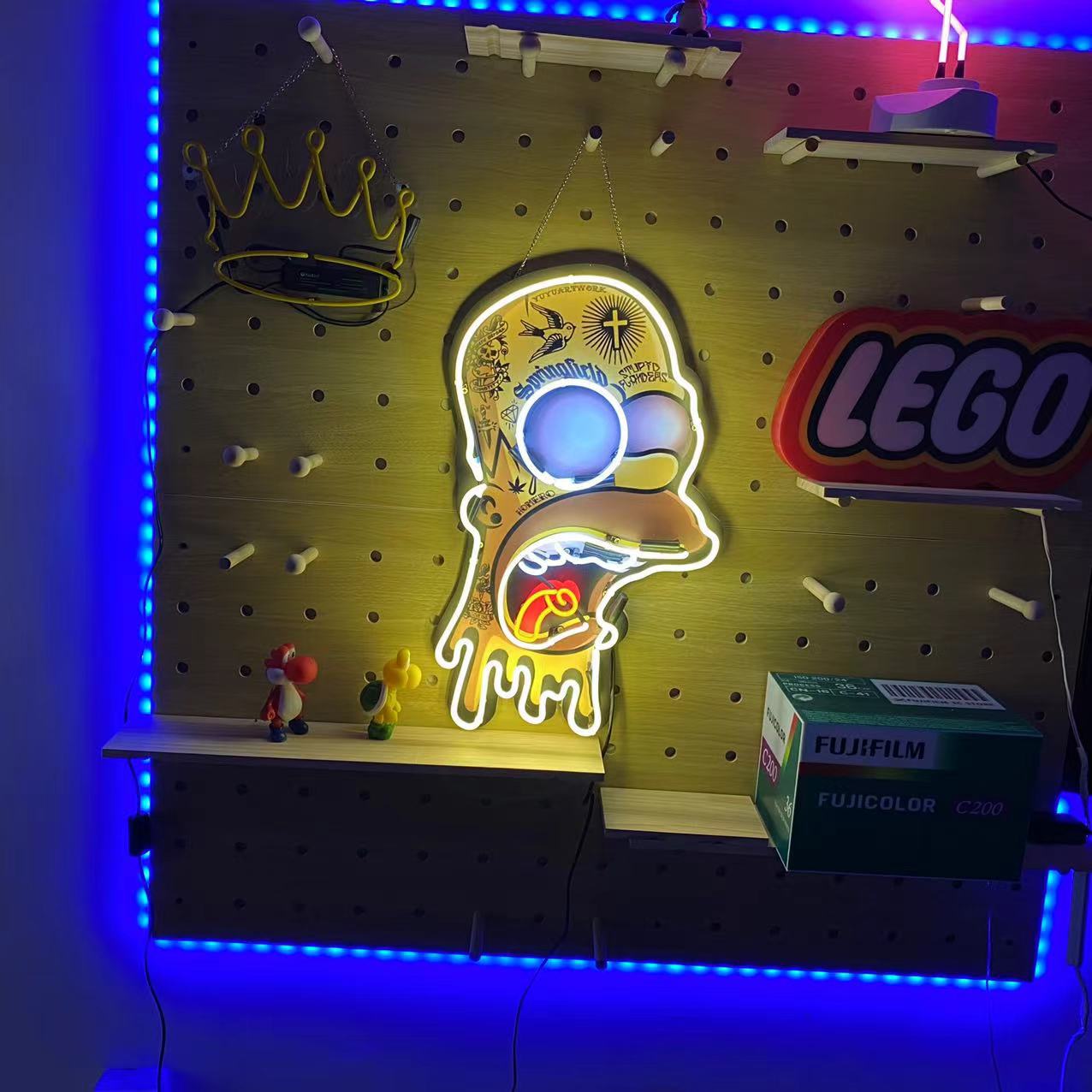 Fashionable Hot-Selling Uncle Barley Glass Neon Tube Letter Sign Neon Party Art Decorative Light Letters