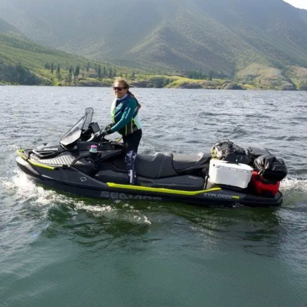 Arctic Sky Bombardier Brp Sea All-Purpose Motorboat Explorer Pro170 Water Motorboat Sea Speedboat