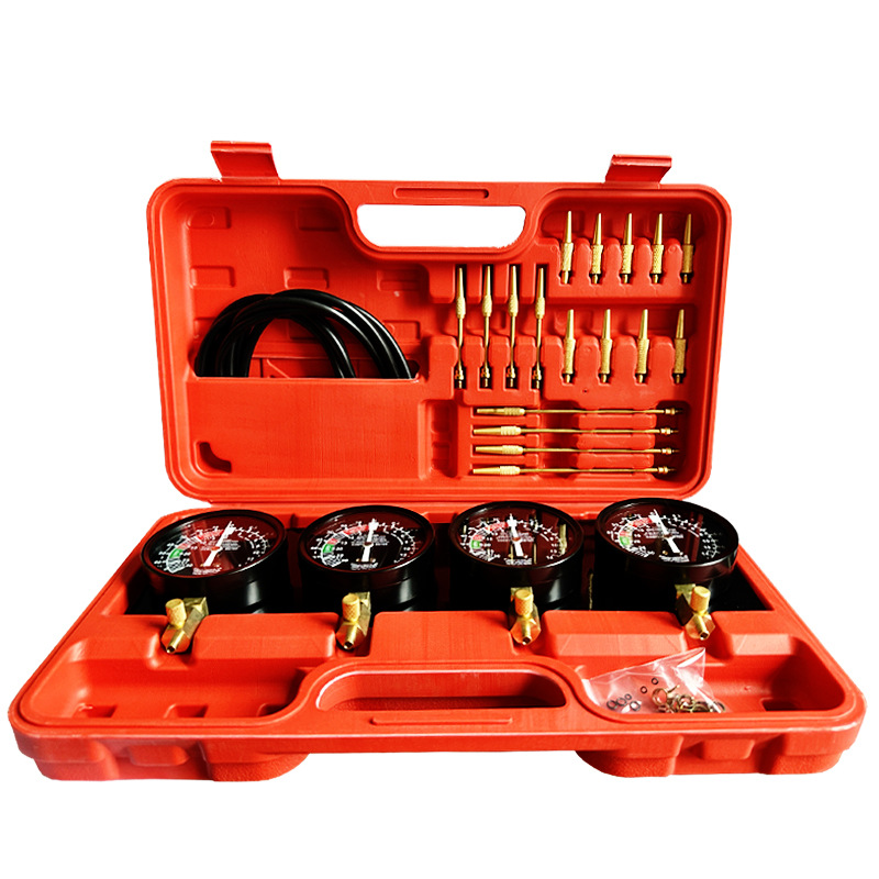 Customized Motorcycle Car Engine Four-Cylinder Synchronization Balancer Carburetor Vacuum Gauge Tire Pressure Gauge Balancer