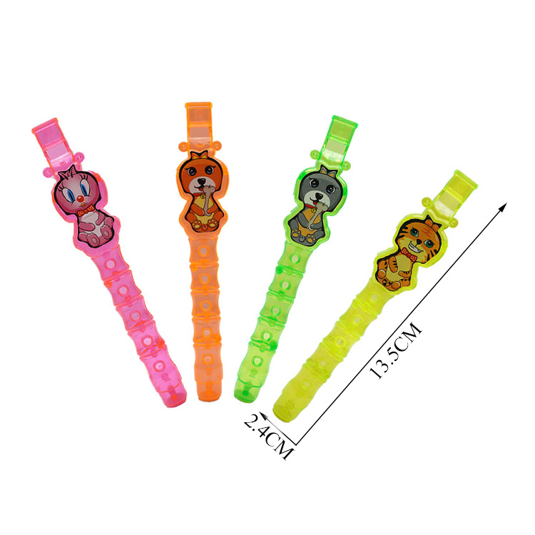 Professional-made Mini Toys Cartoon Flute Whistle Educational Toys Candy Toys School Small Prizes